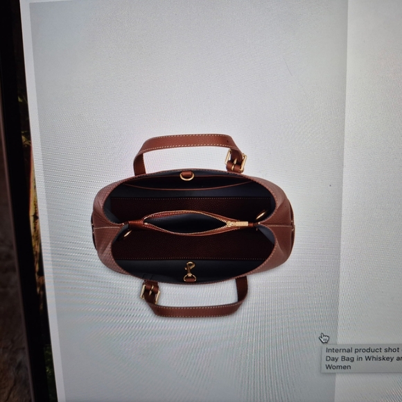 Oroton Tan Leather Tote Bag - Picture 7 of 7